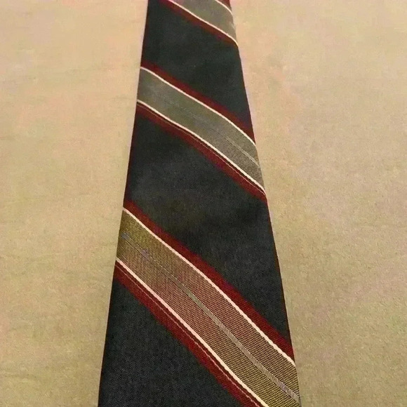 Christian Dior Necktie Polyester Silk Blend - Picture 3 of 8